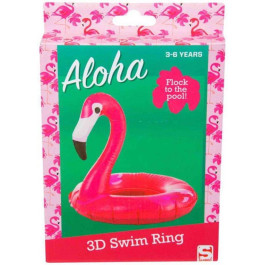 Zwemring flamingo 3D 3-6 jaar