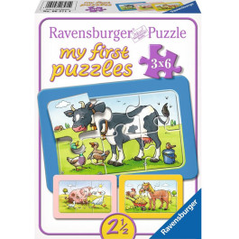 My first puzzles - Goede vrienden (3x6)