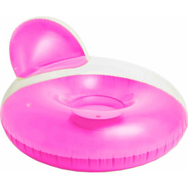 Intex Pillow Back Lounger 137x122cm - Roze - (58889)