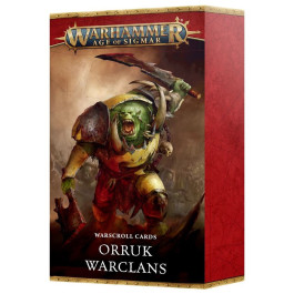 Warhammer Age of Sigmar - Orruk Warclans - Warscroll Cards (89-04)