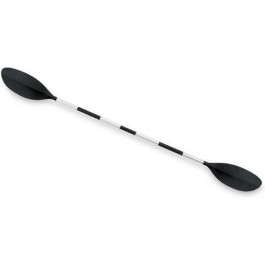 Intex Aluminium Kajak Peddel 218cm  Zwart/zilver (69629)