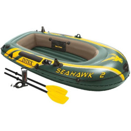 Intex Opblaasboot Seahawk 2 Boat Set - (68347)