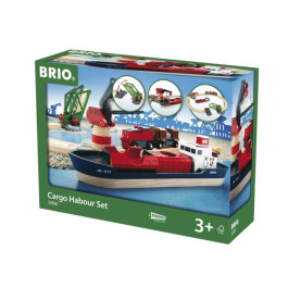 BRIO Treinset Vracht bij de Haven - 33061