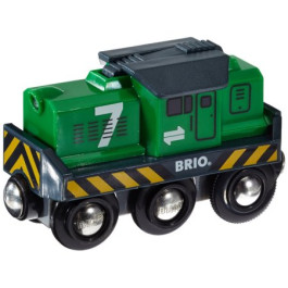 BRIO Locomotief voor goederentrein op batterijen - 33214