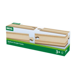 BRIO Middellange Rechte Rails - 33335