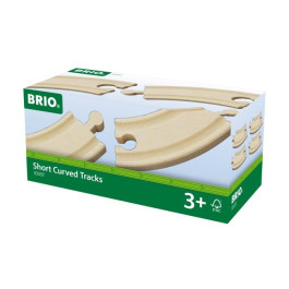 BRIO Gebogen Korte Rails - 33337