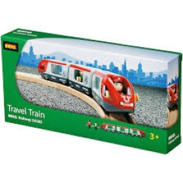 BRIO Rode passagierstrein - 33505