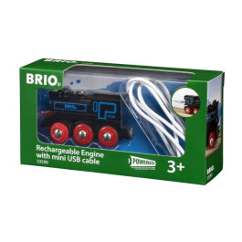 BRIO Oplaadbare locomotief met mini USB- kabel