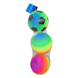 Alert Regenboog mini softballen - set van 3 x 15cm