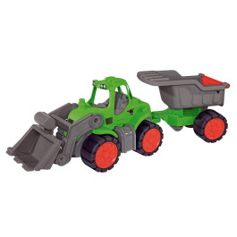 BIG Power Worker Traktor + Dumper