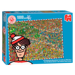 Waar is Wally - Bloementuin (1000)