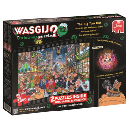 Wasgij Christmas 12 -   Kerst in een heel ander Licht! (2x1000)
