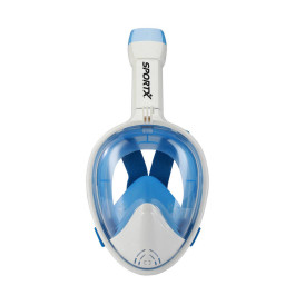 SportX Snorkelset Full Face Blauw S/M