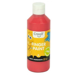 Creall Vingerverfset 250ml - Rood