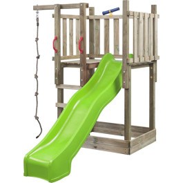 SwingKing - Speeltoren Mario + Glijbaan 250cm - Appelgroen