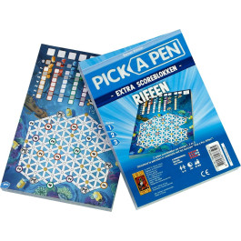 999 Games - Pick a Pen Riffen -  Extra Scoreblokken - Dobbelspel