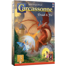 999 Games - Carcassonne uitbreiding 3 - Draak & Fee