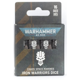 Warhammer 40K - Iron Warriors - Dice (42-17)