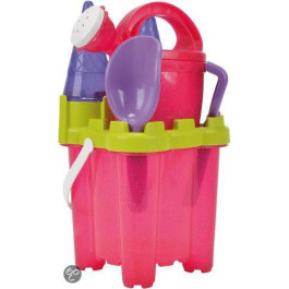 Emmerset Kasteel Glitter 7 delig - Roze