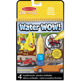 Melissa & Doug Water Wow! Herbruikbare Waterverf - Voertuigen