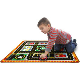 Melissa & Doug - Round The City Rescue Rug