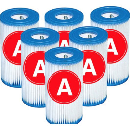Intex Zwembad Filtercartridge Type A - - 6 stuks