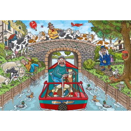 Wasgij Original - 33 Rustig Aan Het Kanaal (1000)