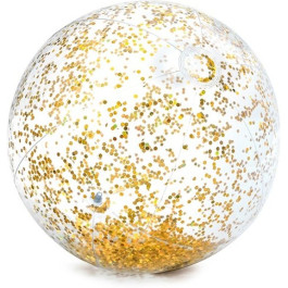 Intex Strandbal Glitter 71 cm Transparant Goud - (58070)