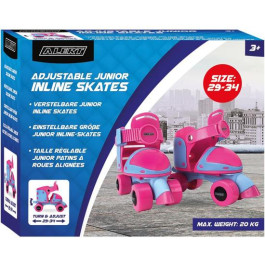 Rolschaatsen/ roller skate Junior Alert - Maat 29-34 - Roze