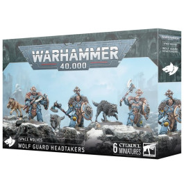 Warhammer 40K - Space Wolves - Wolf Guard Headtakers (53-29)