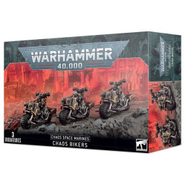 Warhammer 40K - Chaos Space Marine - Chaos Bikers (43-08)