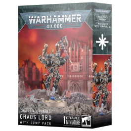 Warhammer 40K - Chaos Space Marines - Chaos Lord With Jump Pack (43-101)
