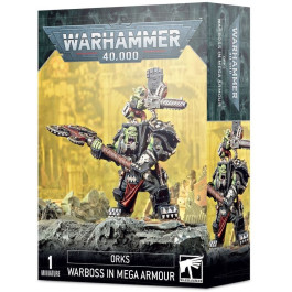 Warhammer 40K- Orks - Ork Warboss in Mega Armour (50-56)