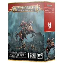 Warhammer Age of Sigma - Soulblight Gravelords - Vampire Lord on Nightmare Steed (91-82)