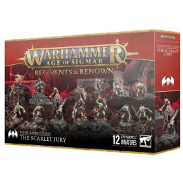 Warhammer Age of Sigmar - Flesh-Eater Courts - Regiment of Renown - The Scarlet Jury (91-89)