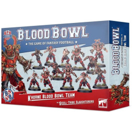 Warhammer Blood Bowl - Khorne Blood Bowl Team - Skull-tribe Slaughterers (202-19)
