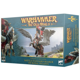 Warhammer - The Old World - Kingdom of Bretonnia - Battle Standard Bearer on Royal Pegasus (06-07)