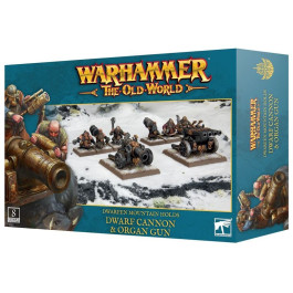 Warhammer - The Old World - Dwarfen Mountain Holds - Dwarf Cannon & Organ Gun (10-14)