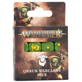Warhammer Age of Sigmar - Orruk Warclans - Dice (89-94)