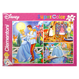 Clementoni  Super Color - Disney Classic (3x48)