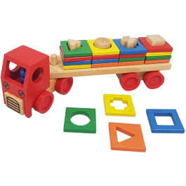 Playwood - Houten Sorteertruck vormen