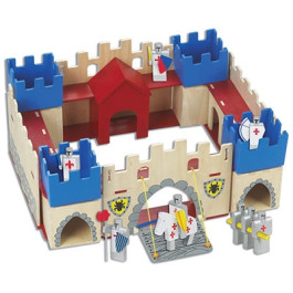 Playwood Houten kinderwerkbank Oranje - Zilver