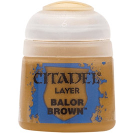 Citadel Paint - Layer - Balor Brown 12ml - (22-43)