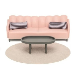 Lundby - Basic Woonkamerset