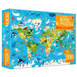 9781474974301 - Boek & puzzel - Dieren van de wereld
