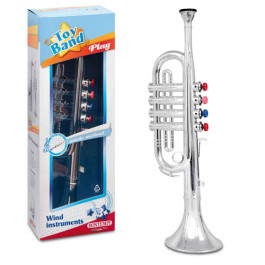 Bontempi Trompet 4 Toetsen - 42cm