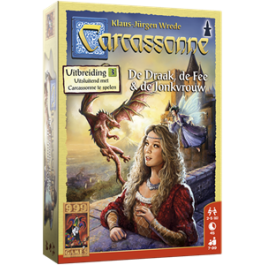 Carcassonne uitbreiding 3: De Draak, de Fee en de Jonkvrouw