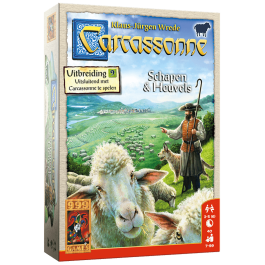 999 Games - Carcassonne Uitbreiding 9: Schapen en Heuvels