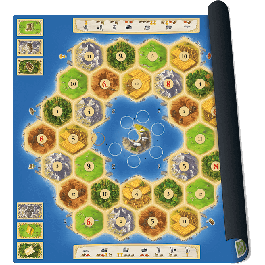 999 Games - Catan Playmat Atoll Bordspel