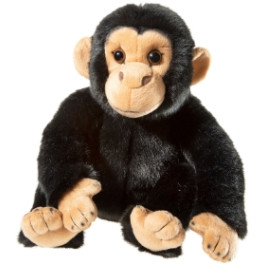 4001750238879 - Chimpansee - knuffel aap (24cm)